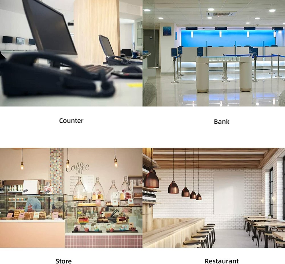 Dual-Way Window intercom Window Speakers Window Counter intercom Microphone