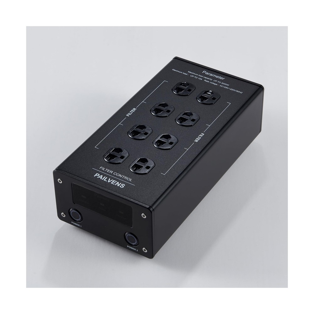 Pailvens AC Power Filter Power Conditioner with LED Screen Display, Power Pur...