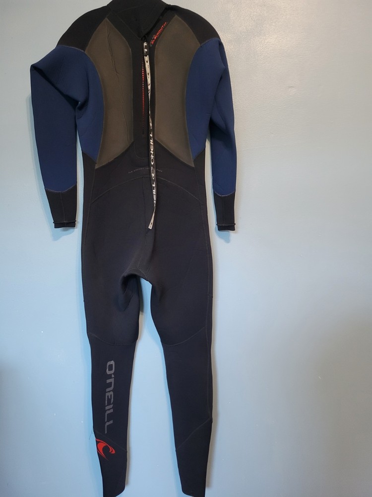 O'Neill Heat 4:3 Code Red Blackout Zip Mens Wetsuit S