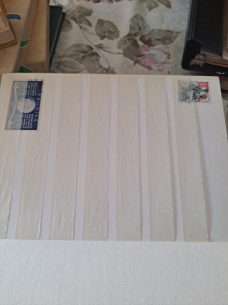 Czech 2 Stamp Collection 7x9