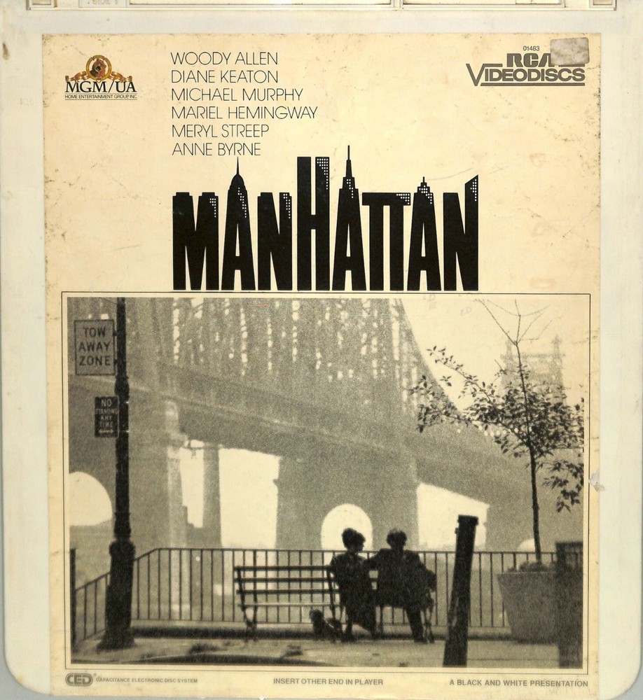 Manhattan (1979) Vintage CED Videodisc