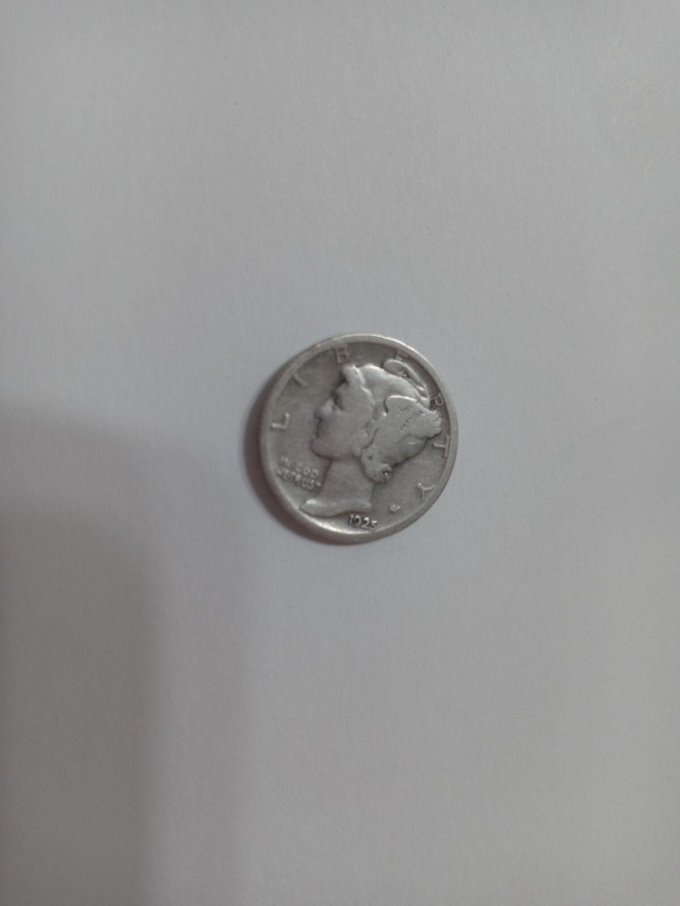 RARE COLLECTABLE 1925 ONE SILVER DIME