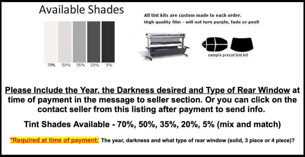 Chevy 1500 Regular Cab Precut Complete Window Tint Nano Ceramic