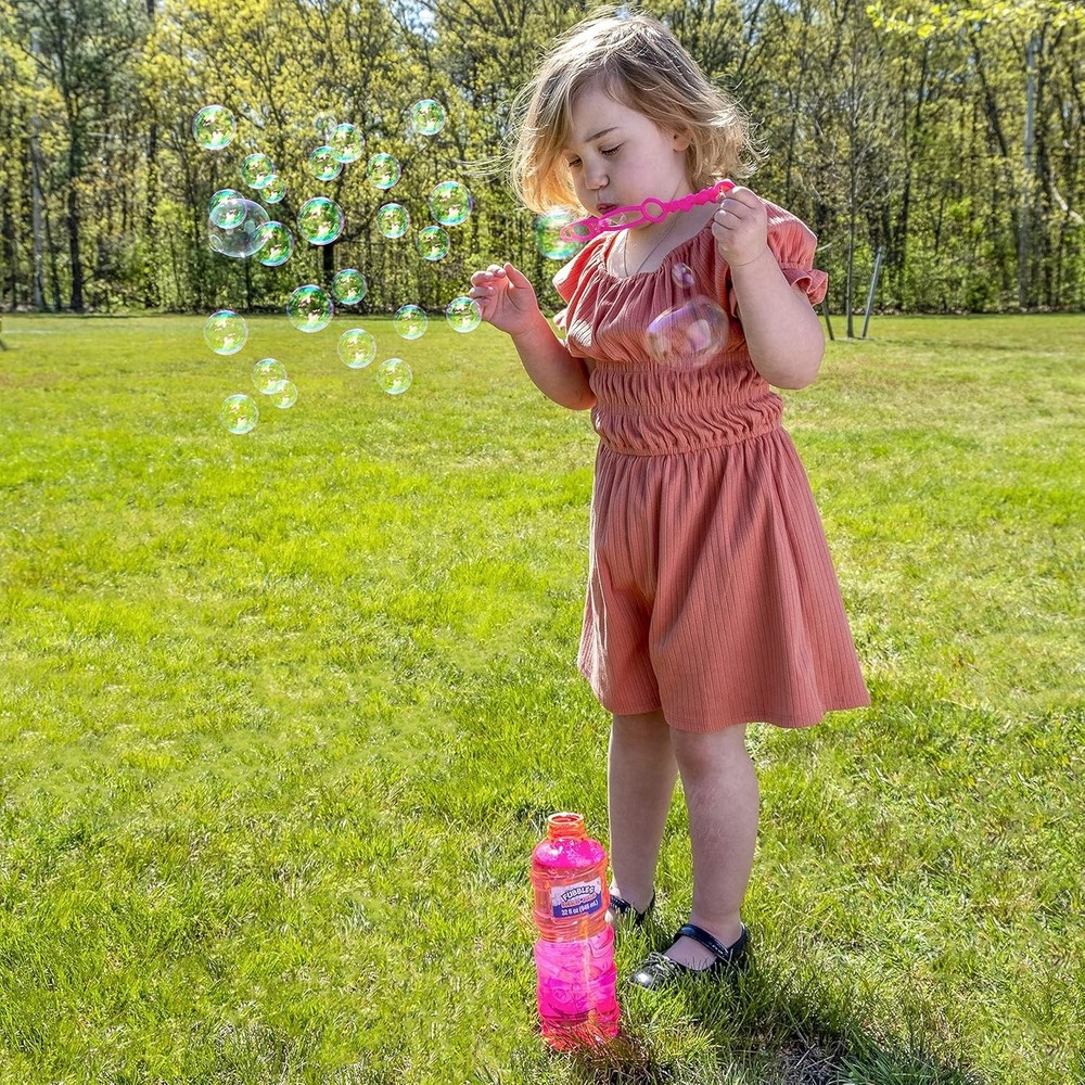 Bubbles by Fubbles 64oz Non Toxic Bubble Solution | Refill Solution for Bubbl...
