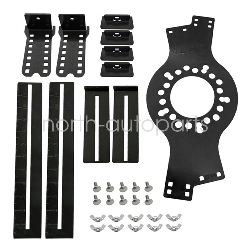 Wheel Fitment Simulator Tool, Tire Size Fit Test Measuring Mockup, 5-Lug Pattern