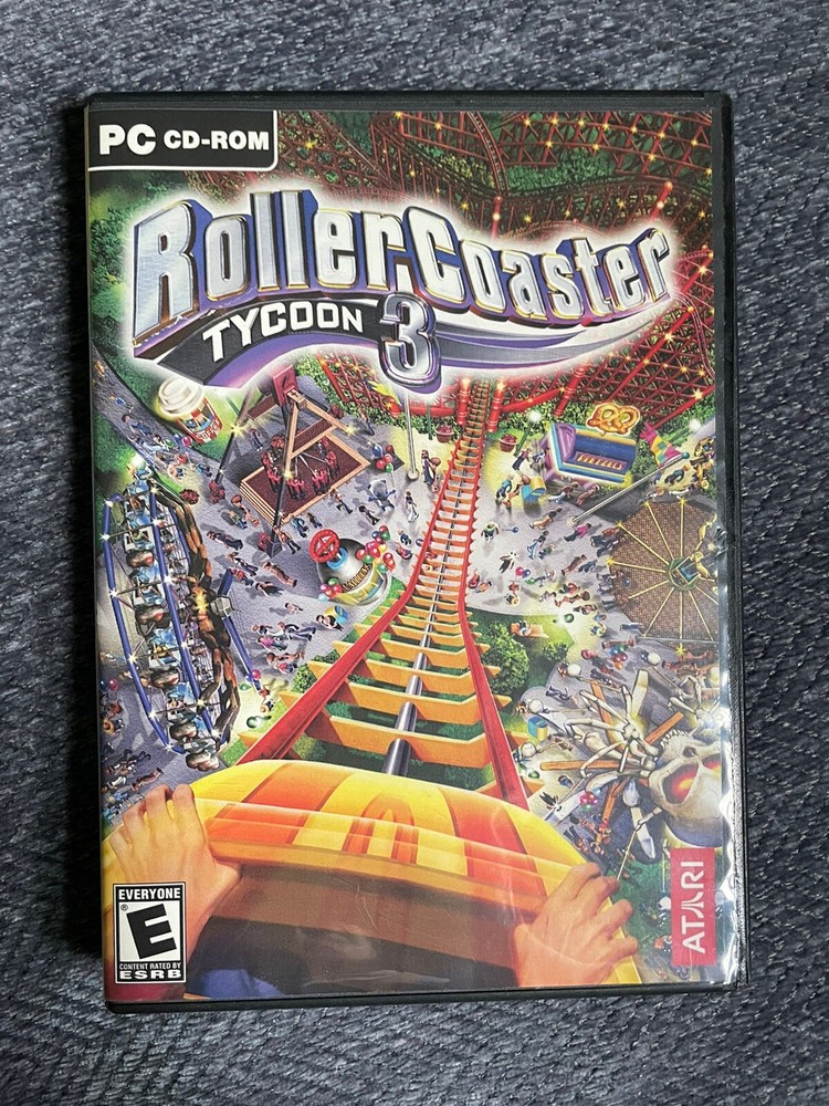 Rollercoaster Tycoon Case With Artwork Only