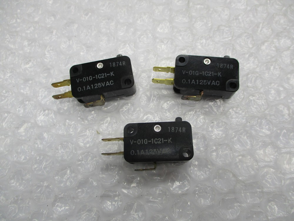 MICROSWITCH V-01G-1C21-K SWITCH LOT OF 3 UNMP