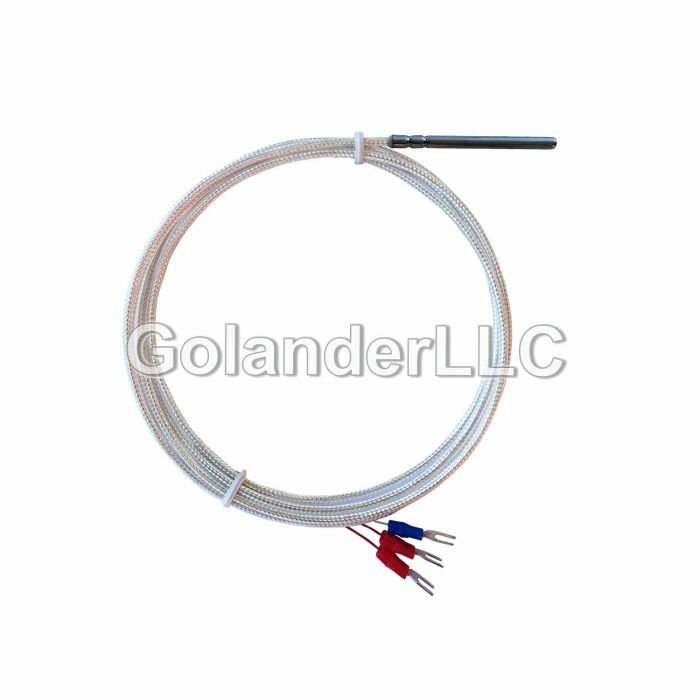 PT100 Class A Probe with 6 ft Cable