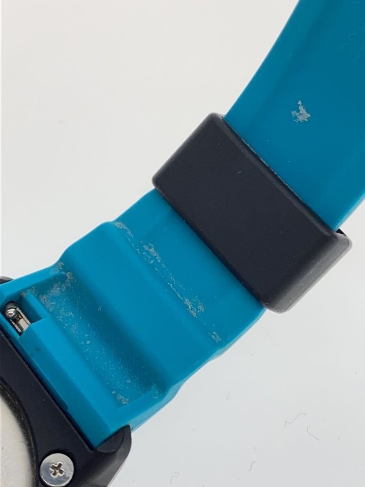 CASIO Quartz Watch G SHOCK Digital Analog Rubber BLU BLU