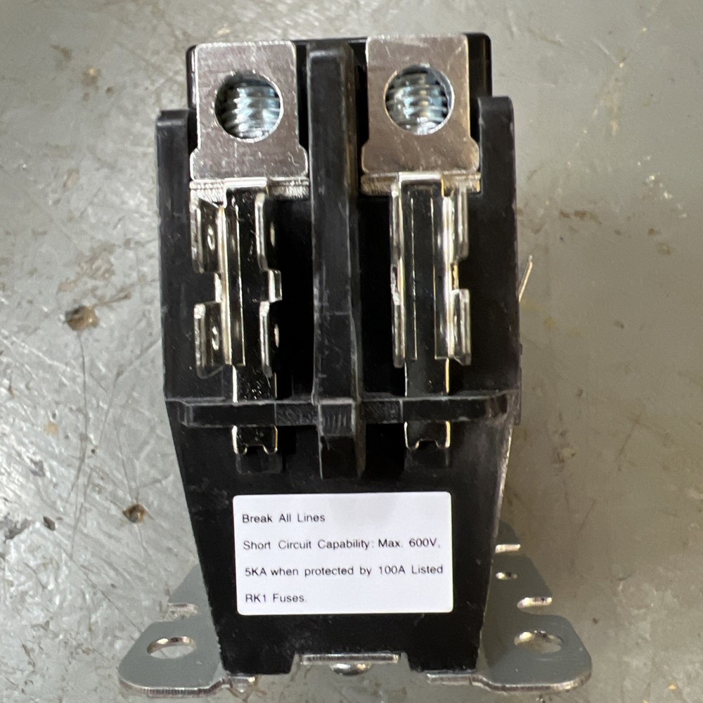 Holdwell definite purpose contactor enclosure open 2 pole HCDPY224040CC
