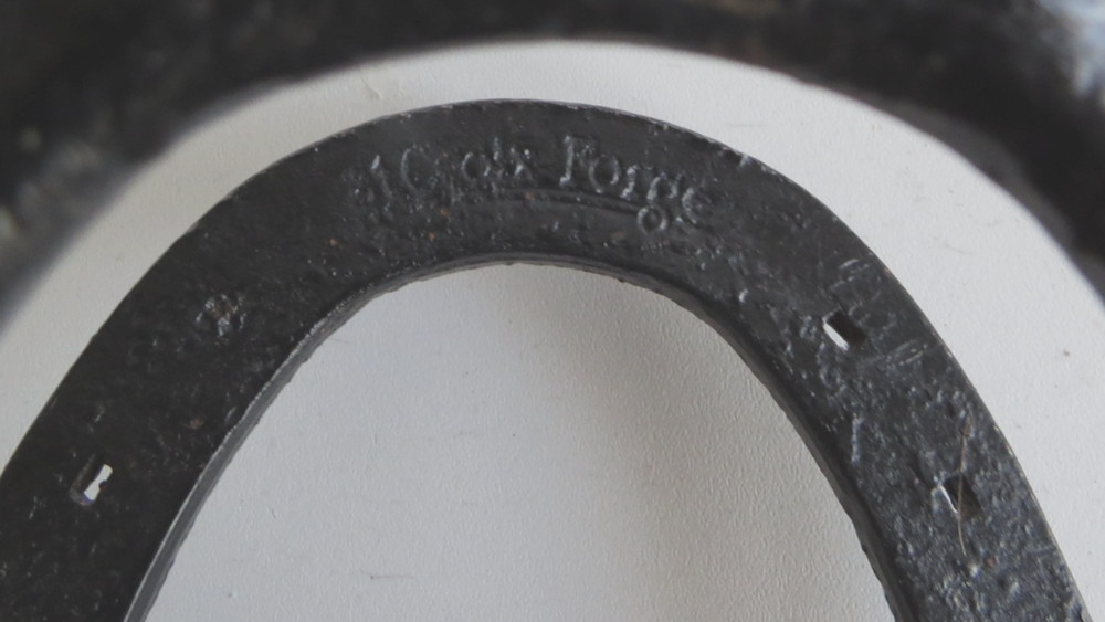 Horseshoe Cookbook Book Holder