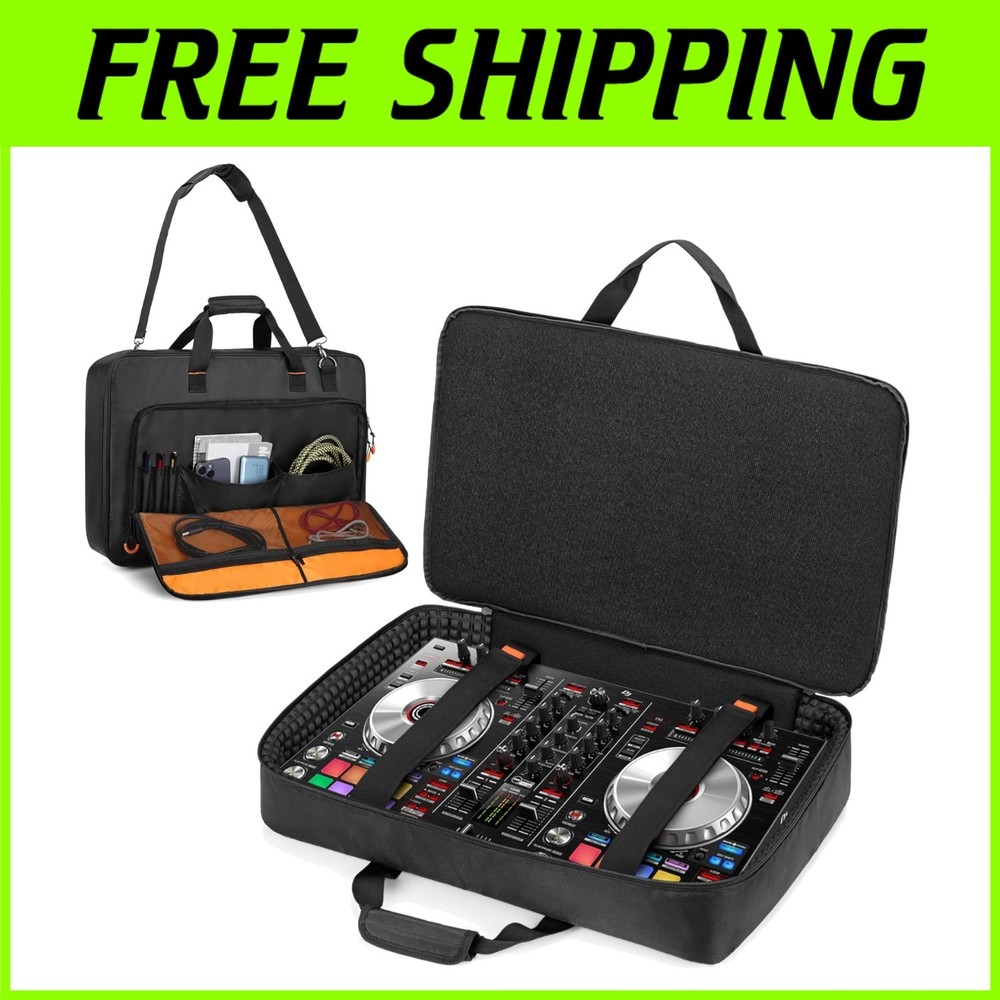 Portable DJ Controller Case for Hercules Inpulse 500, Black