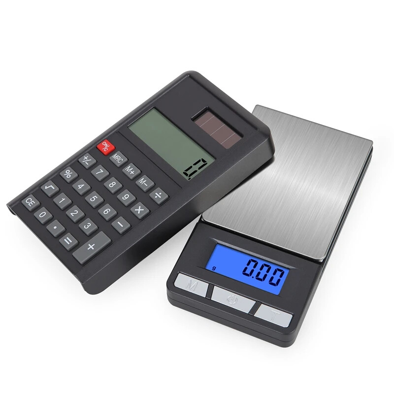 Solar Hidden Portable Mini Electronic Scale High Precision Grams Small Scale