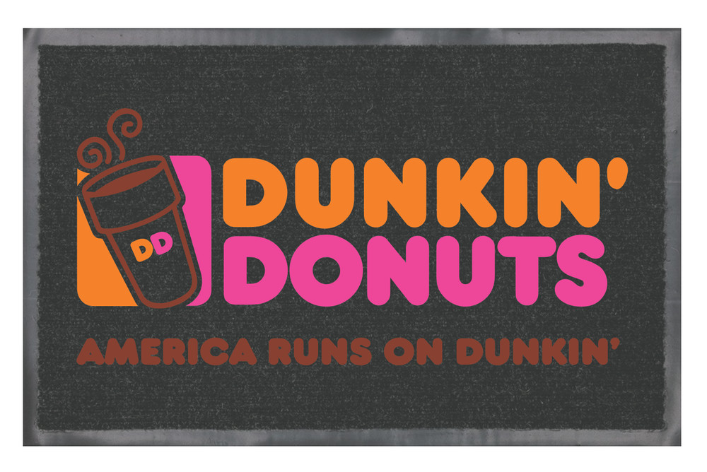 DUNKIN DONUTS DOORMAT (2)