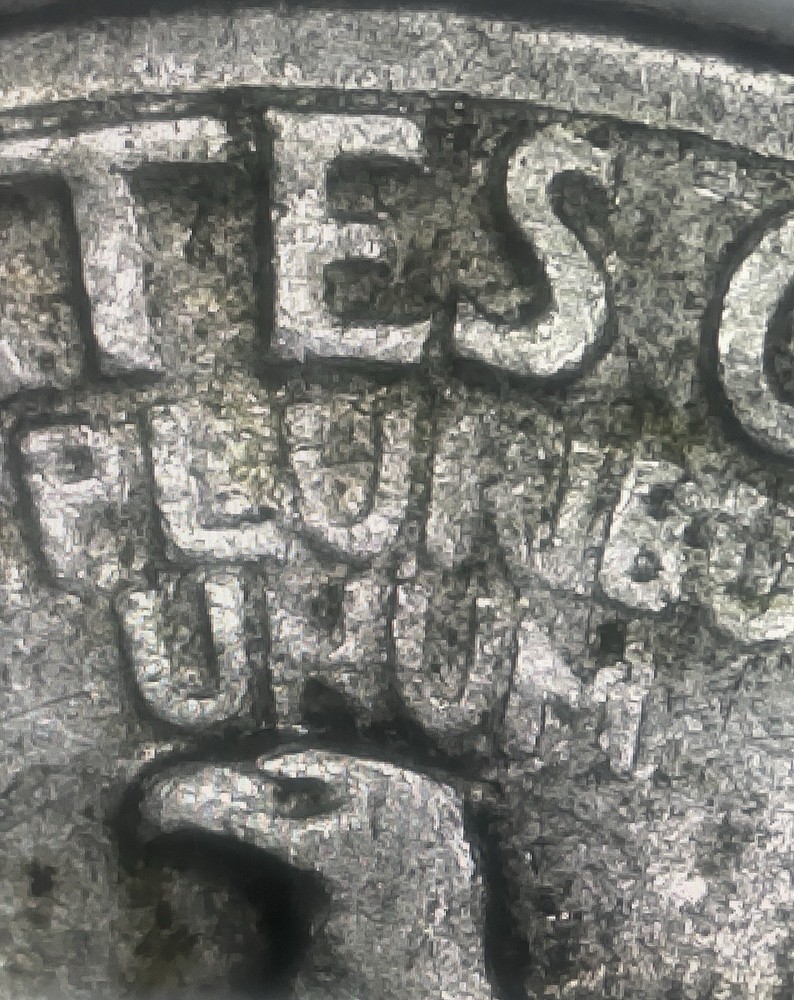 1956 D Silver Quarter Type B Error