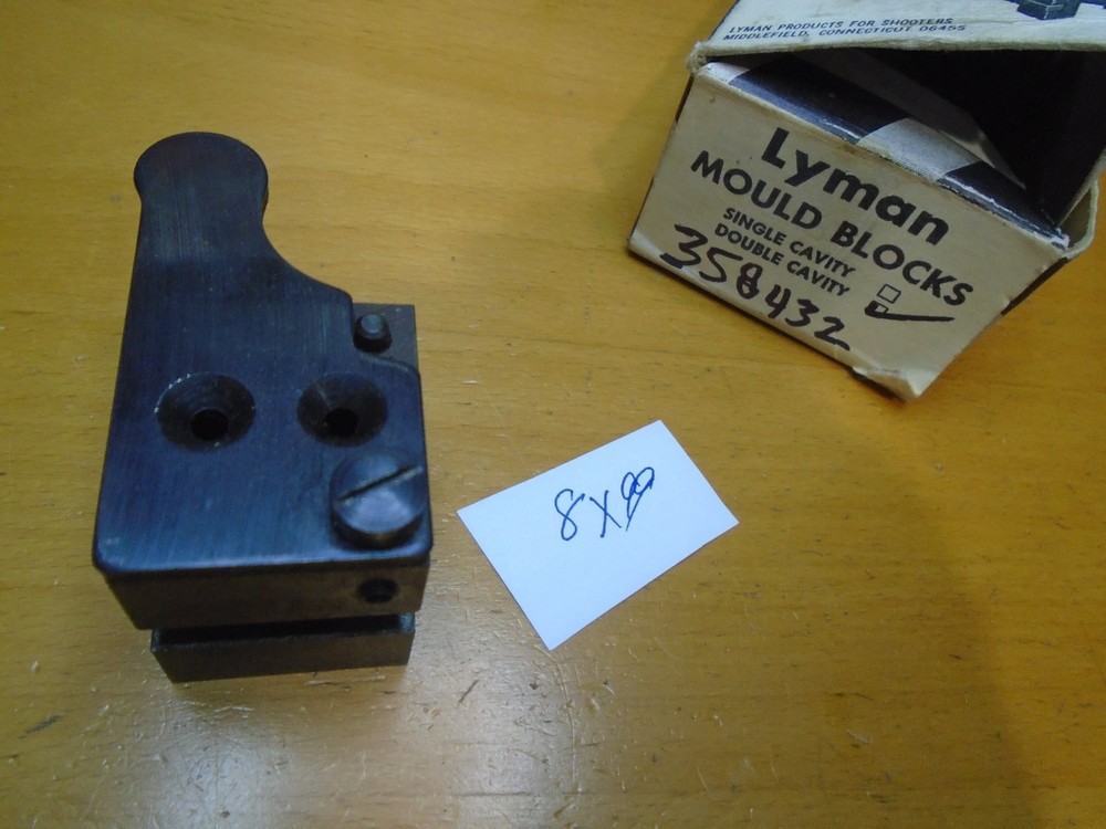 Lyman Ideal 358432 2 Cavity Cast Bullet Mold