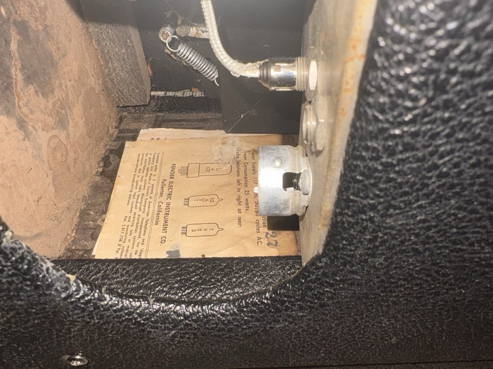 fender reverb tank