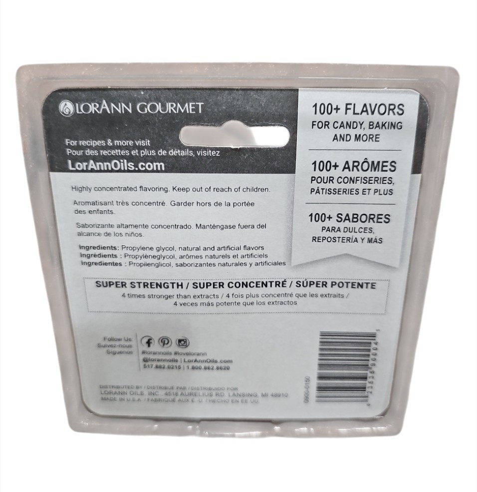 LorAnn Candy & Baking Flavoring .125oz 2/Pkg-Green Apple
