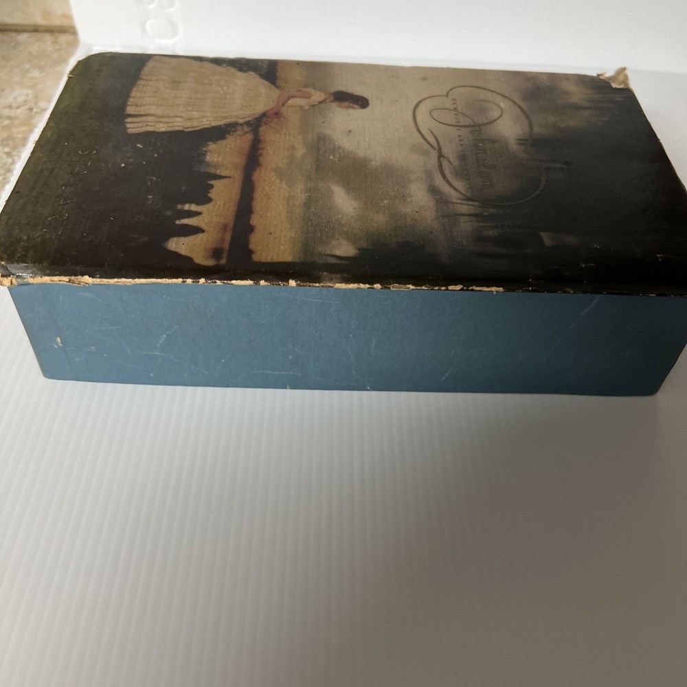 Vintage Johnston Candies And Chocolate Empty Box