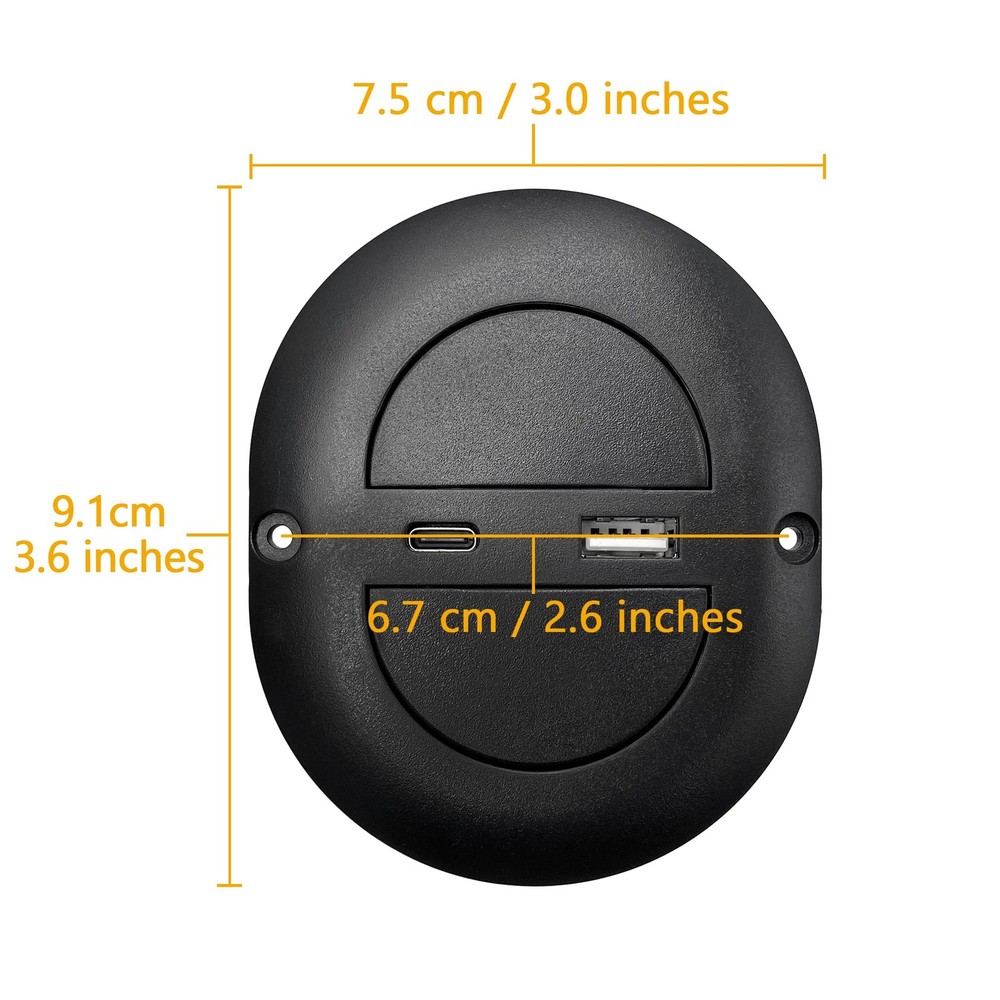 2 Button 5 Pin Power Recliner Electric Sofa Switch Hand Control Controller wi...