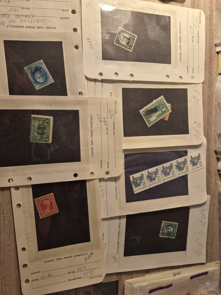 U S Classic N Blocks Set Mixed Lot, Mostly Mint With Few Uesd