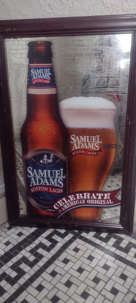 Samuel Adams Beer Mirror