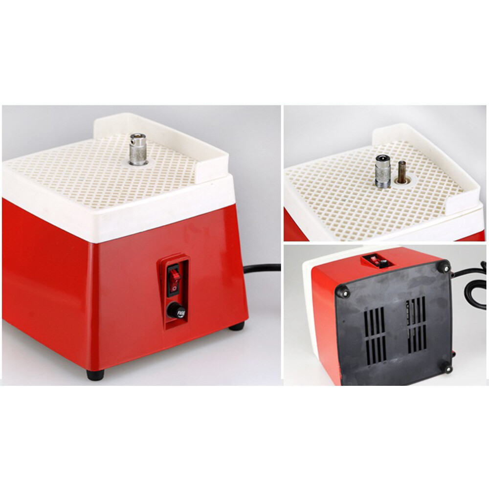 65W Stained Glass Grinder W/ Baffle Bracket & Grinding Bit Rectangular Grinder
