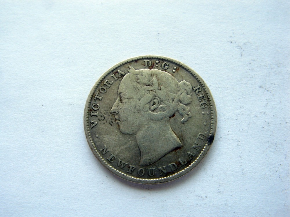 1896 Newfoundland 20 Cent