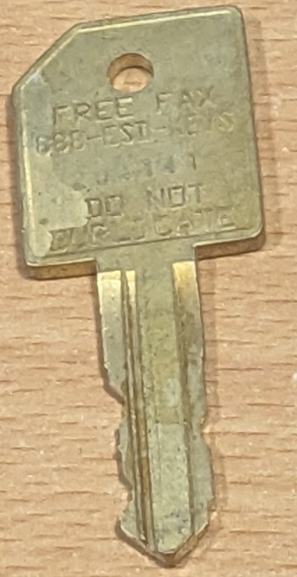 ESD XD MONEY BOX REPLACEMENT KEY CODED 204141