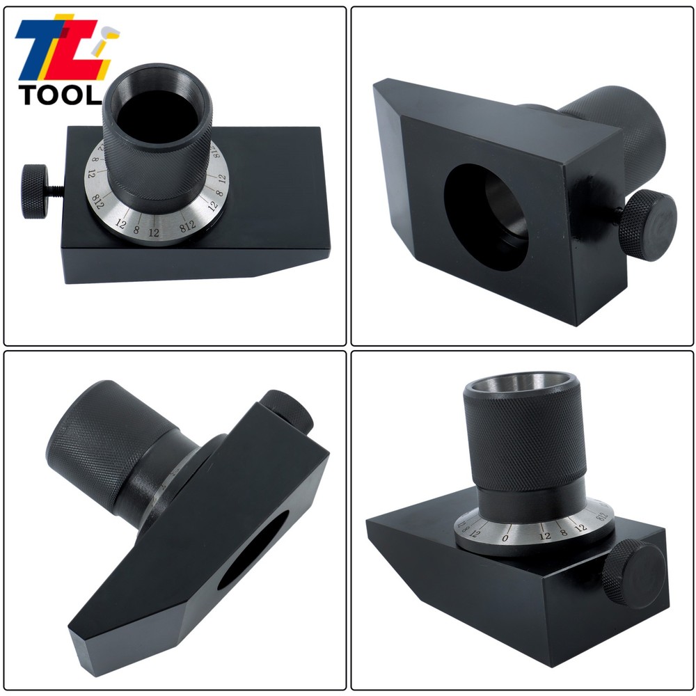 Efficient End Mill Sharpener With 5C Collet & Angle Grind Fixture