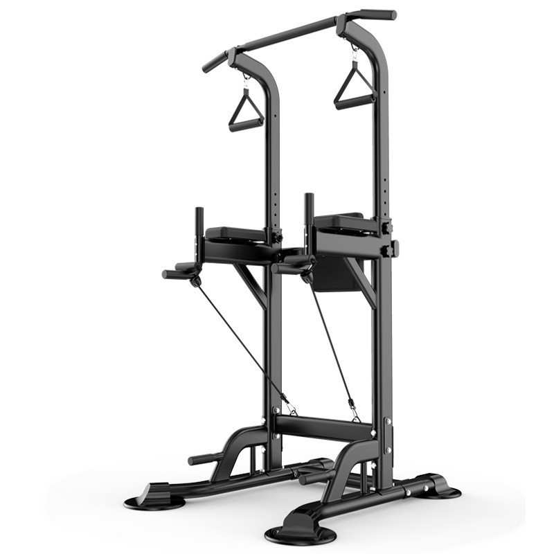 Pull-Up Bars & Squat Bar Power Tower Dip Stands  Strength Training for Home Gym