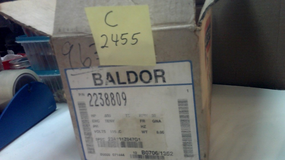 BALDOR 2238809 .035 HP
