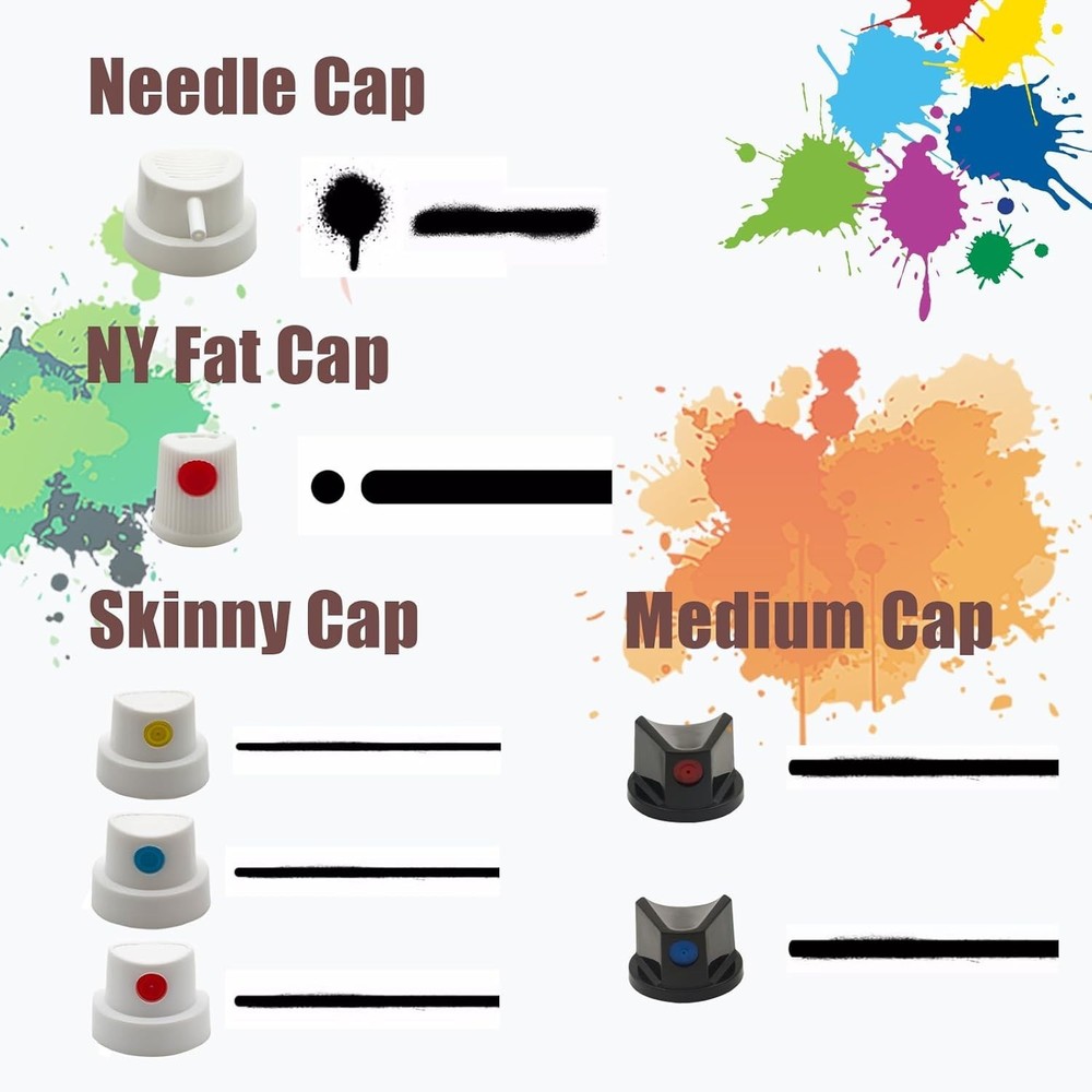 High-Quality Spray Can Nozzle Replacement – 10 Assorted Tips for Home Use