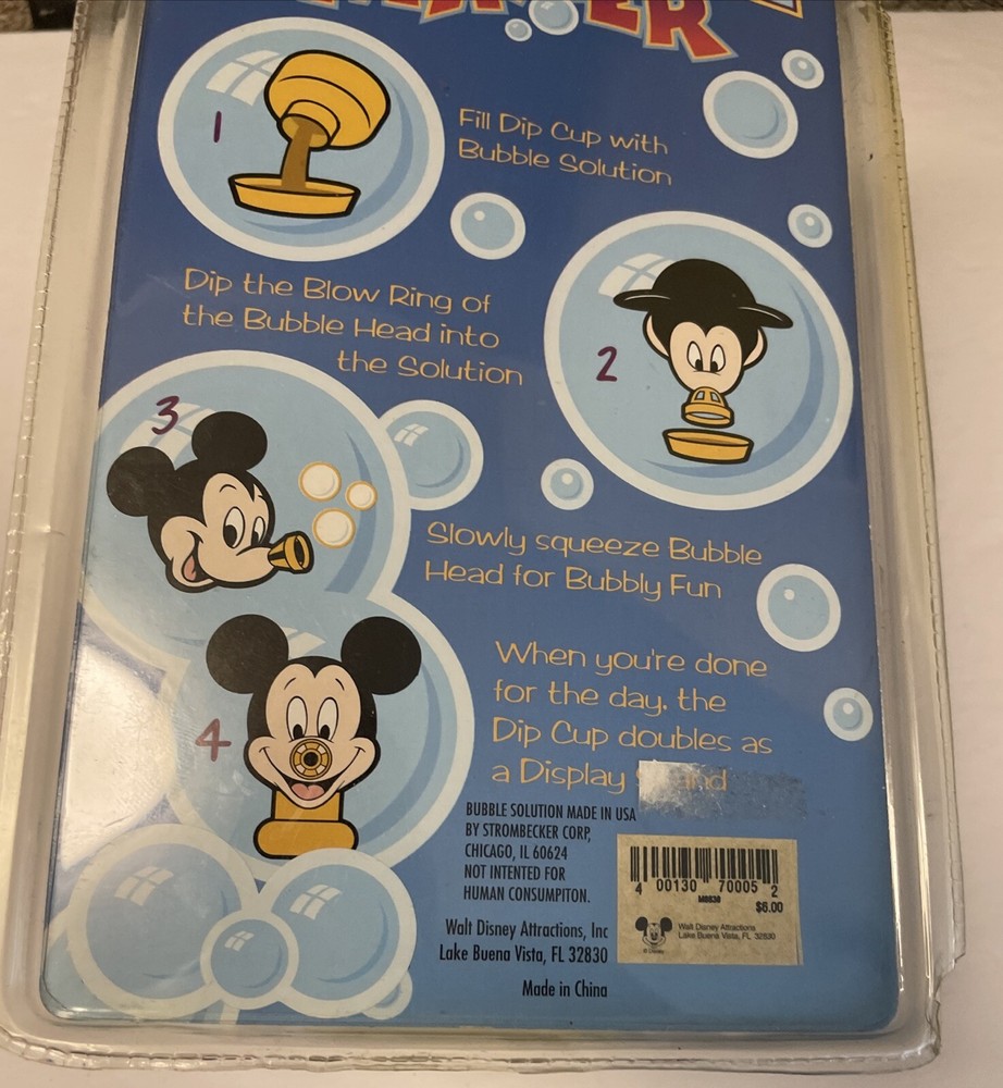 Disney Minnie Mouse Bubble Maker Brand New