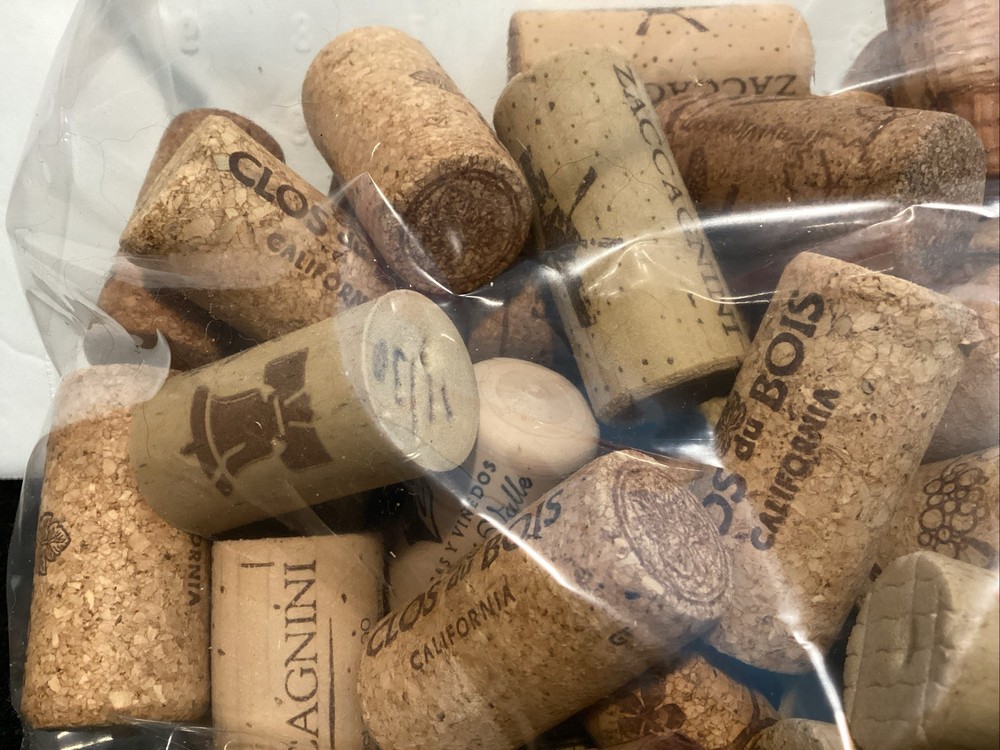 50 Asst’d Brands Still Wine Corks Used