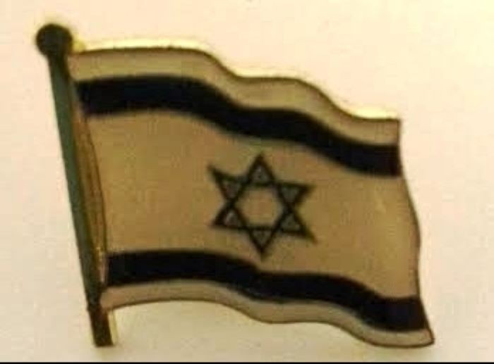 Israel Flag Lapel Pin