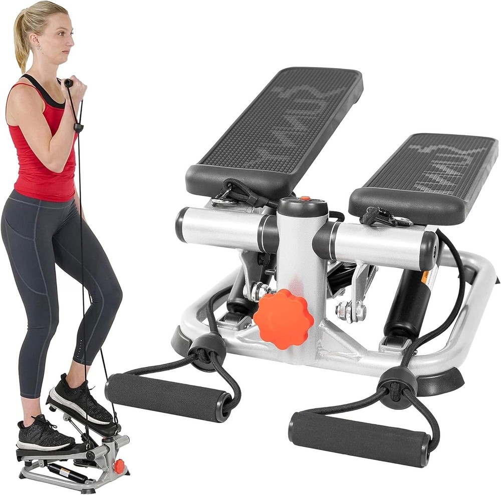 Total Body 2-in-1 Mini Stair Stepper, Step Machine for Exercise at Home Worko...