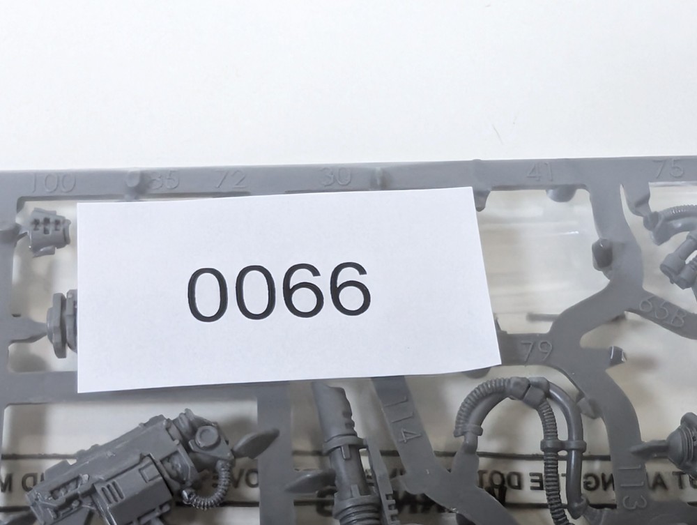 Space Marines Devastator Heavy Weapons Partial Incomplete Sprue Warhammer 40k