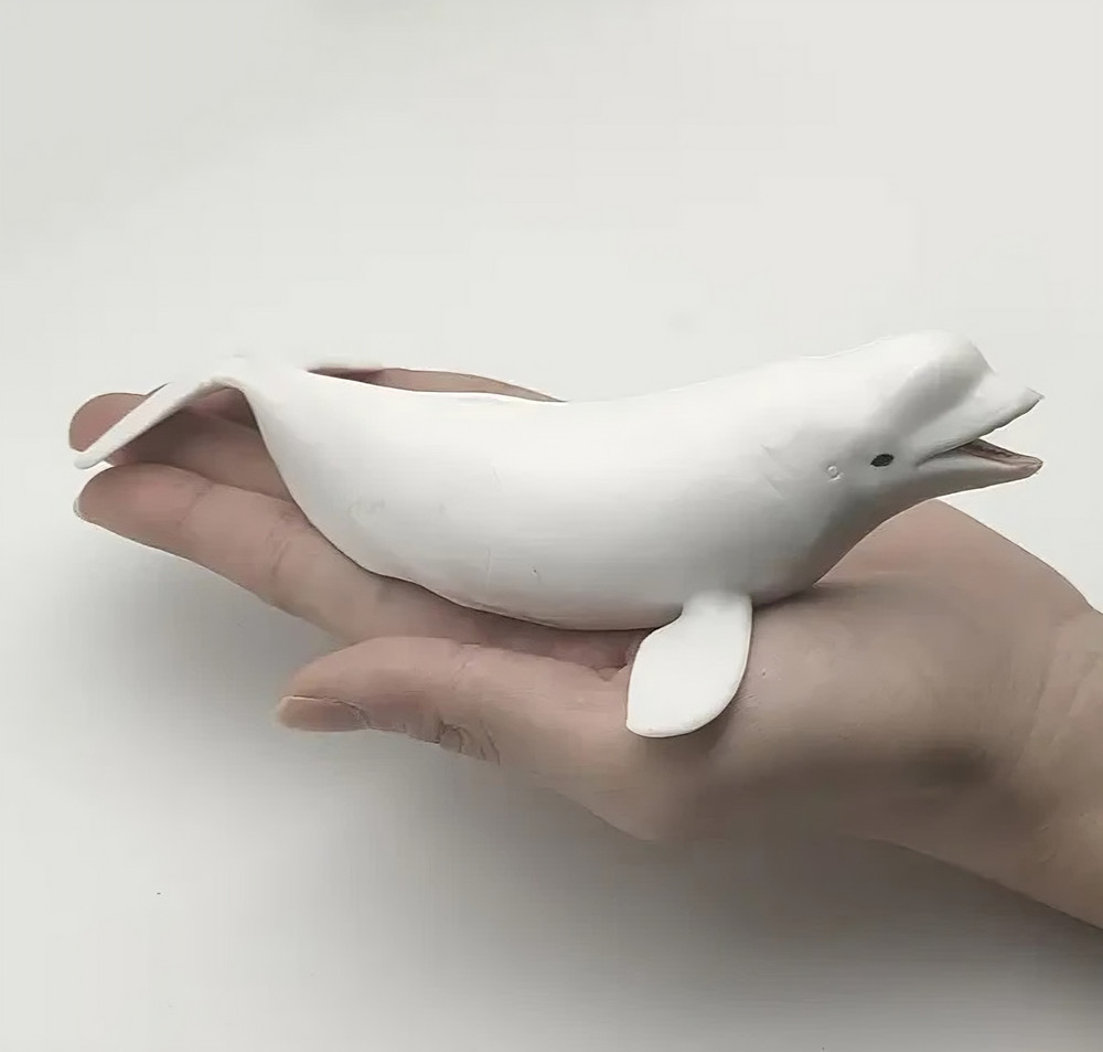 Beluga Whale Resin mold, silicone mold