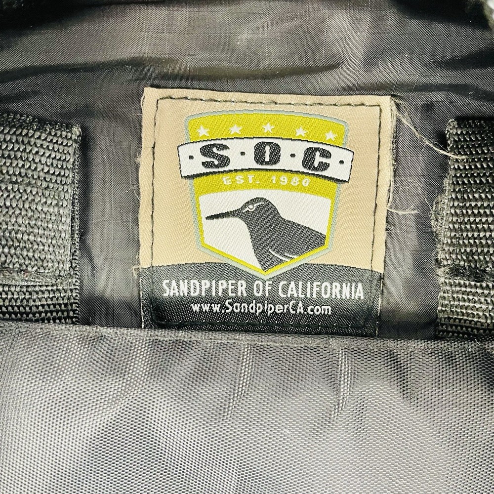 BACKPACK Black S.O.C Tactical Military Style