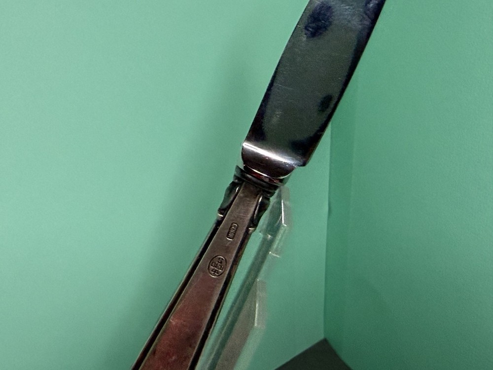 Danish 830 Silver Knife by Cohr – Mid-Century Modern Flatware, Denmark