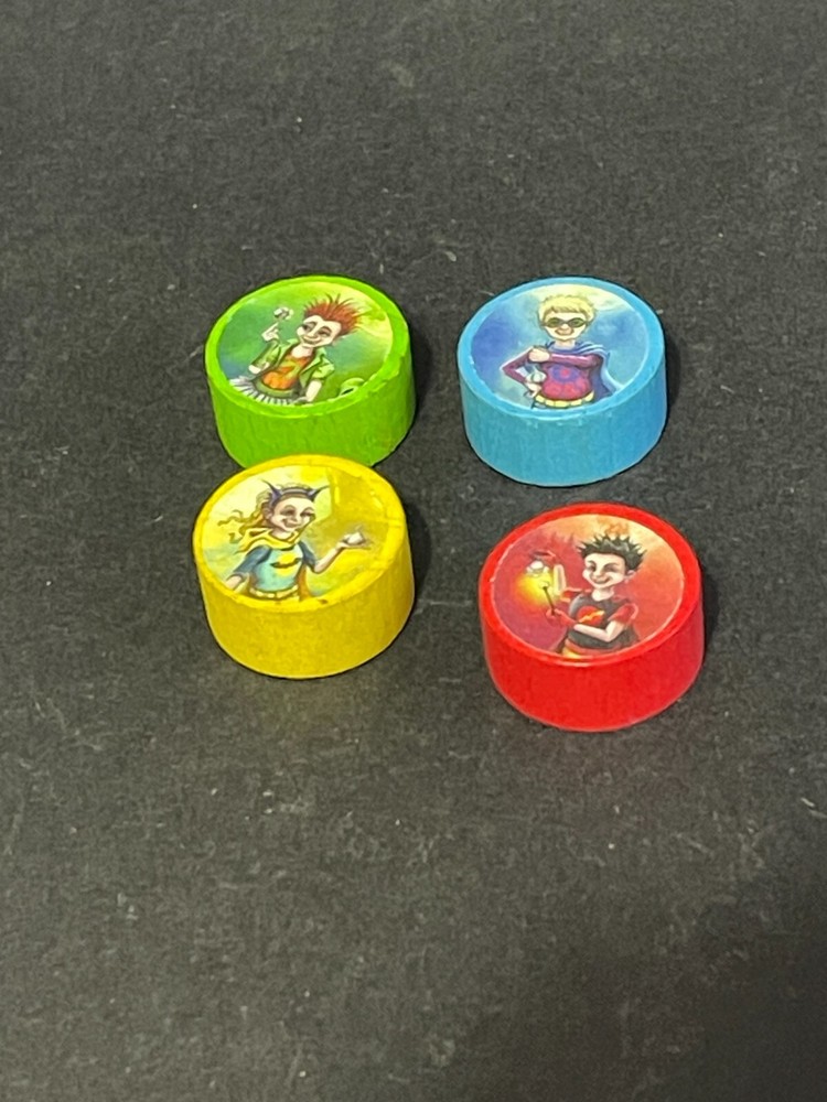 2016 Super-Vampires Board Game Replacement Character Tokens