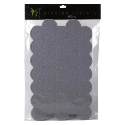EZCLONE Cloning Collars / 35pcs / grey - EZ Clone - Hydroponic Propagation