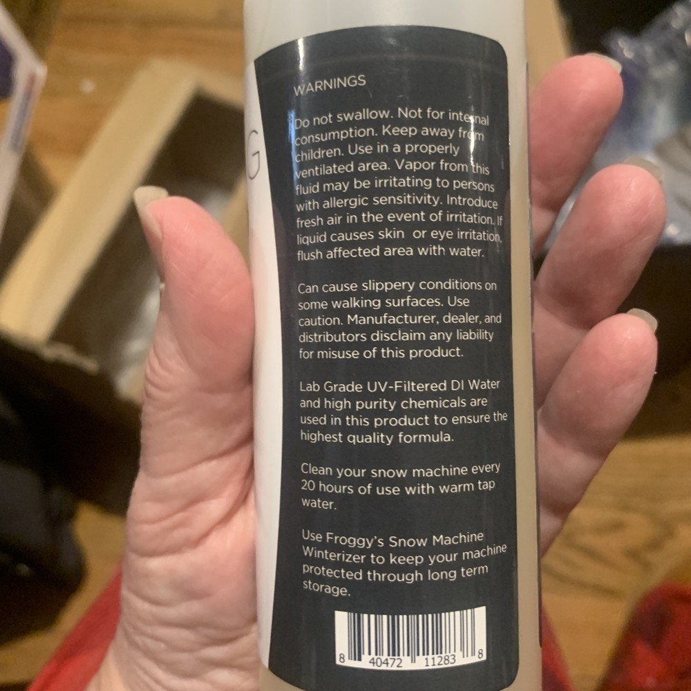 Long Last Snow Fluid Concentrate