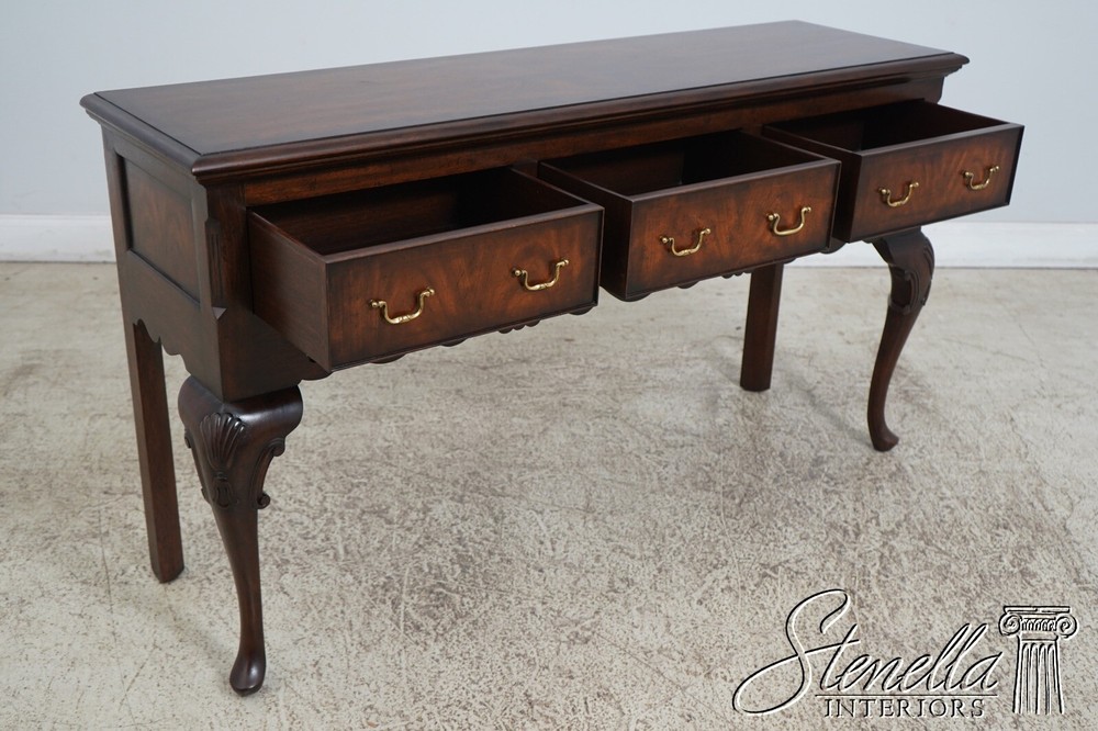 62560EC: MAITLAND SMITH George III Distressed Walnut Server