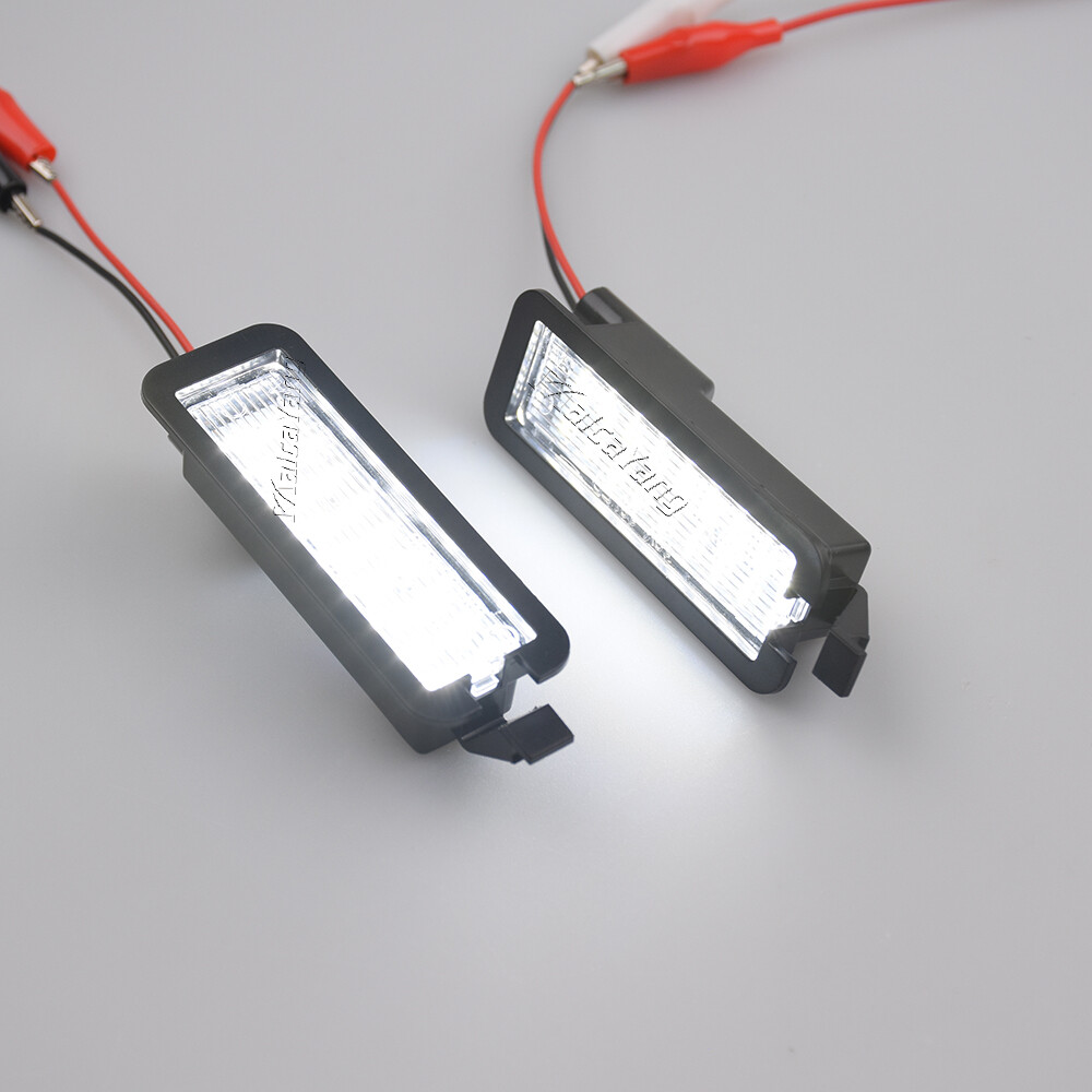 2PCS For 2019+ RAM 1500 trunk compartment light LED License Plate Light Lamp