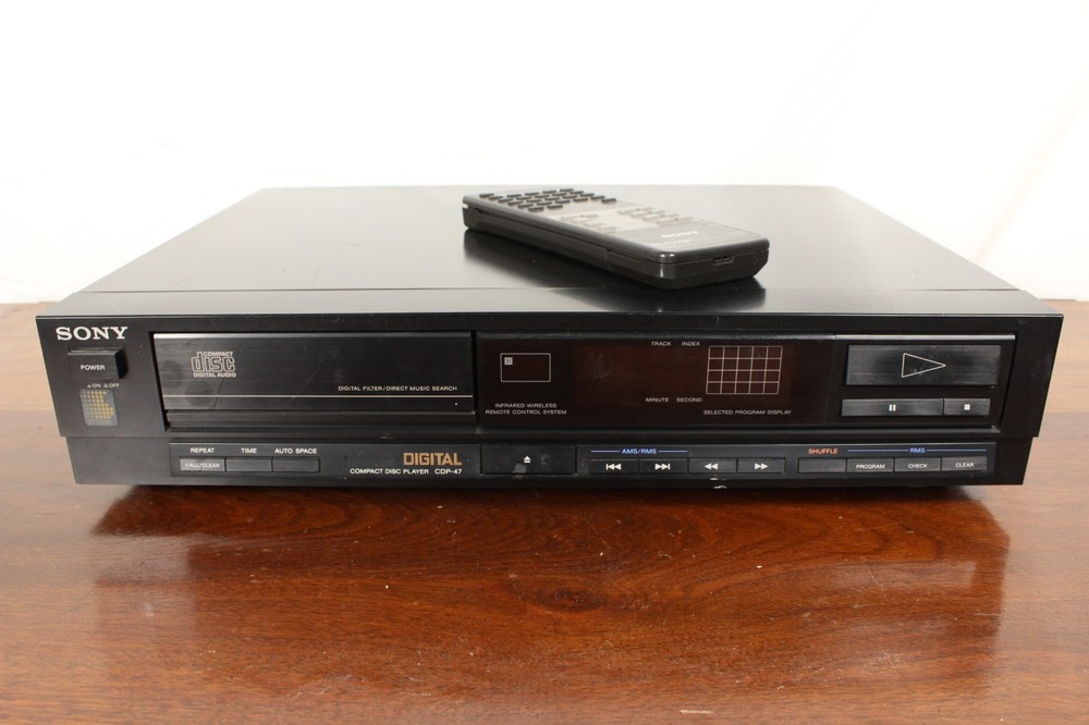 Vintage Sony CDP-47 Compact Disc Player