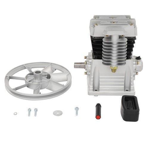Air Compressor Pump Head Single Stage Twin Cylinder Air Compressor Pump Head