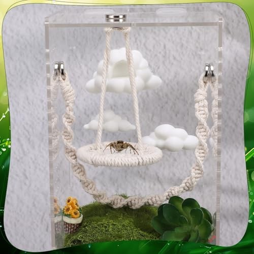 Jumping Spider Enclosure Accessories Kit 5 PCS – Include Cloud Platforms with