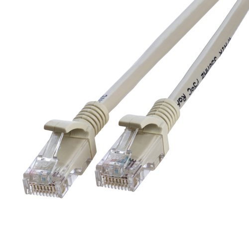 Ethernet Network Patch Cat5E Cable (25ft) - Grey